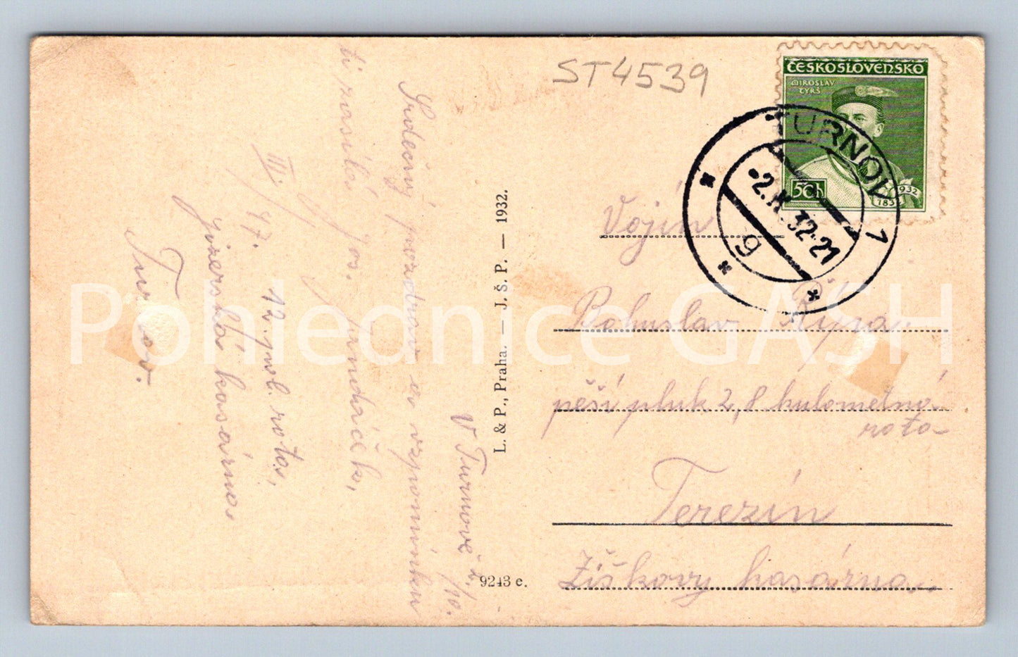 Pohlednice TURNOV (ST4539)