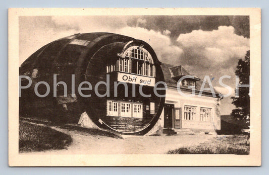 Pohlednice LÁZNĚ LIBVERDA - HORSKÁ CHATA OBŘÍ SUD (ST4541)