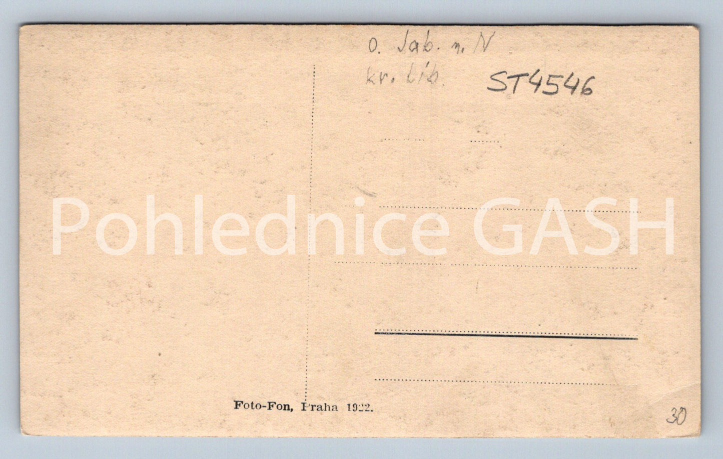 Pohlednice ŽELEZNÝ BROD - HISTORICKÁ RADNICE (ST4546)