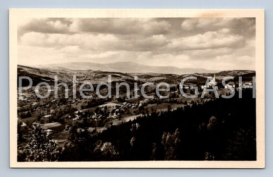 Pohlednice PŘÍCHOVICE V POZADÍ JEŠTĚD (ST4576)