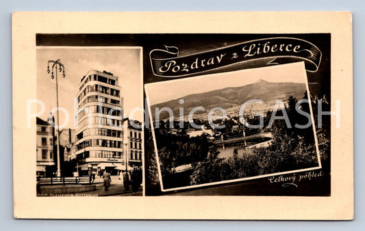 Pohlednice POZDRAV Z LIBERECE (ST4592)