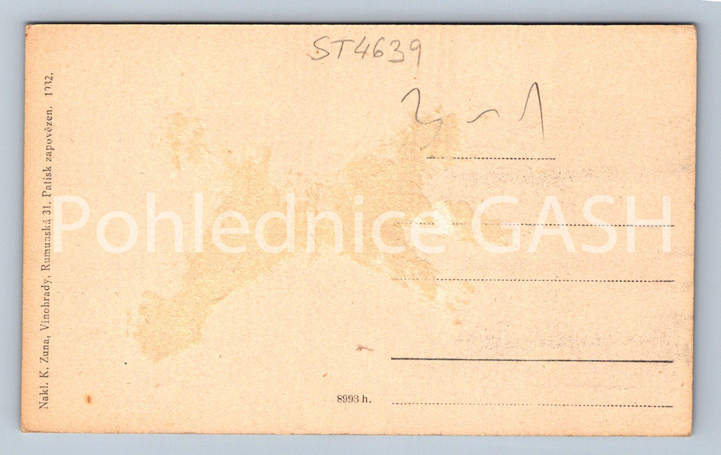 Postcard DOMAŽLICE - LOWER GATE (ST4639)