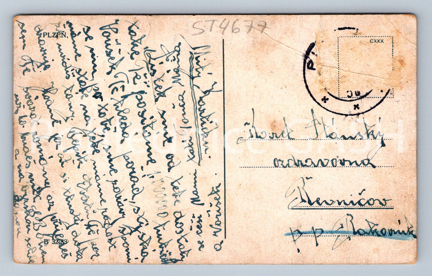 Postcard PILSEN (ST4677)