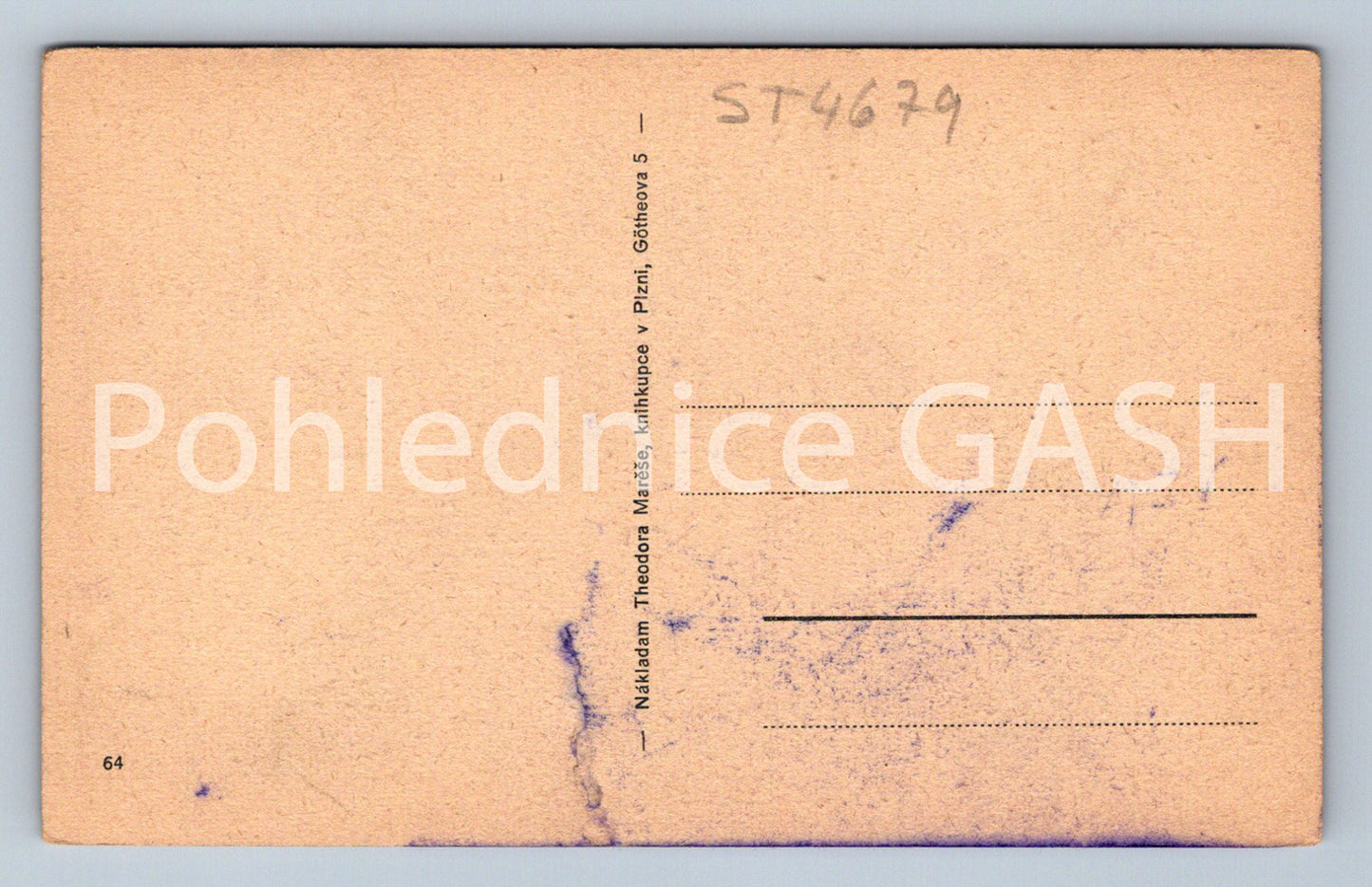 Postcard PILSEN (ST4679)