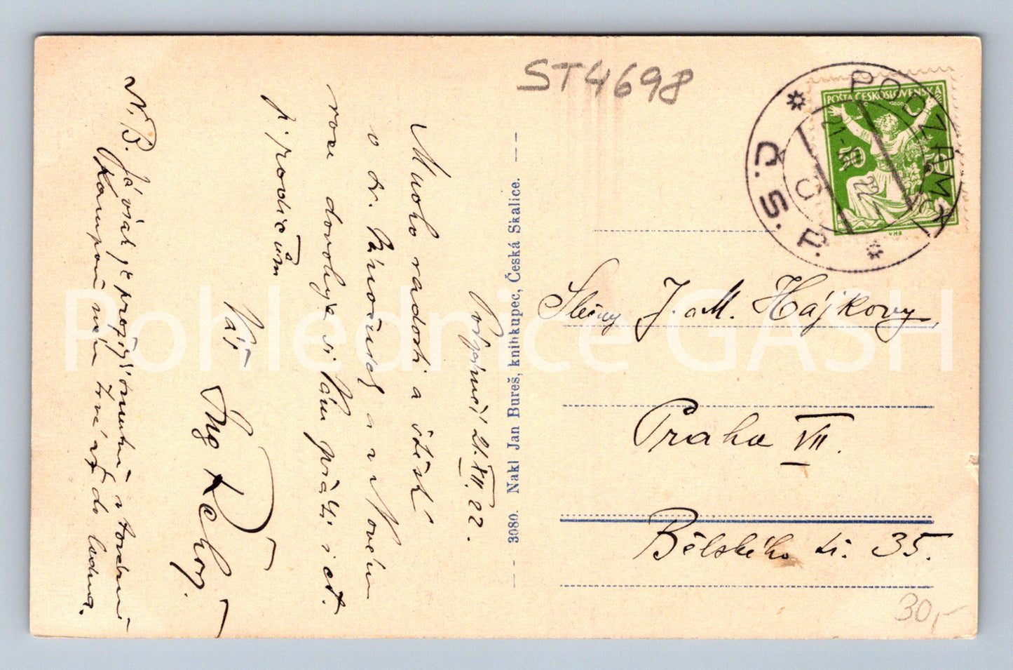 Postcard GRANDMA'S VALLEY (ST4698)