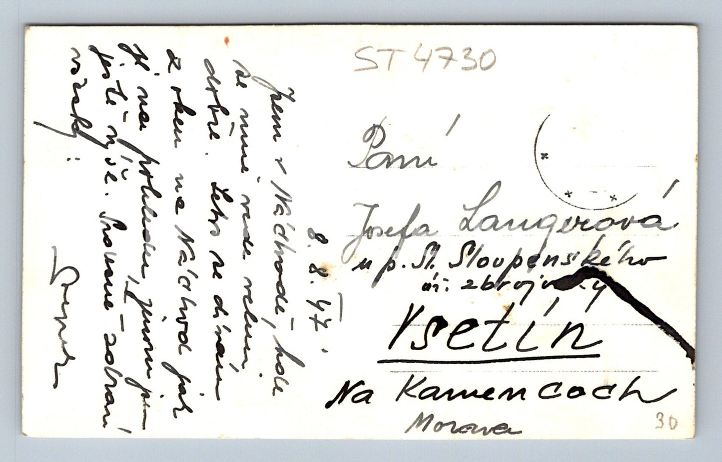 Postcard NÁCHOD (ST4730)
