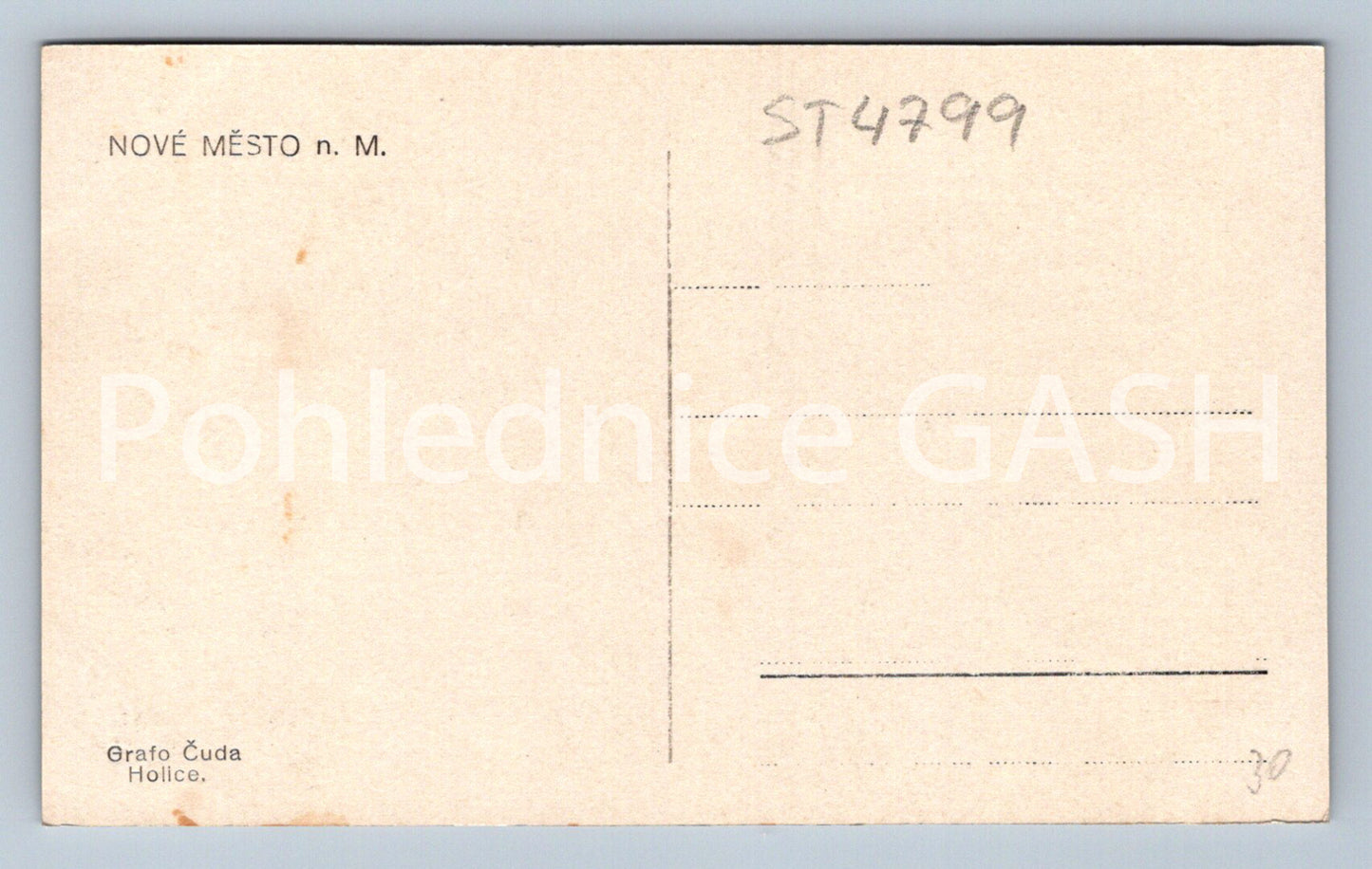 Postcard NEW TOWN OVER METUJI (ST4799)