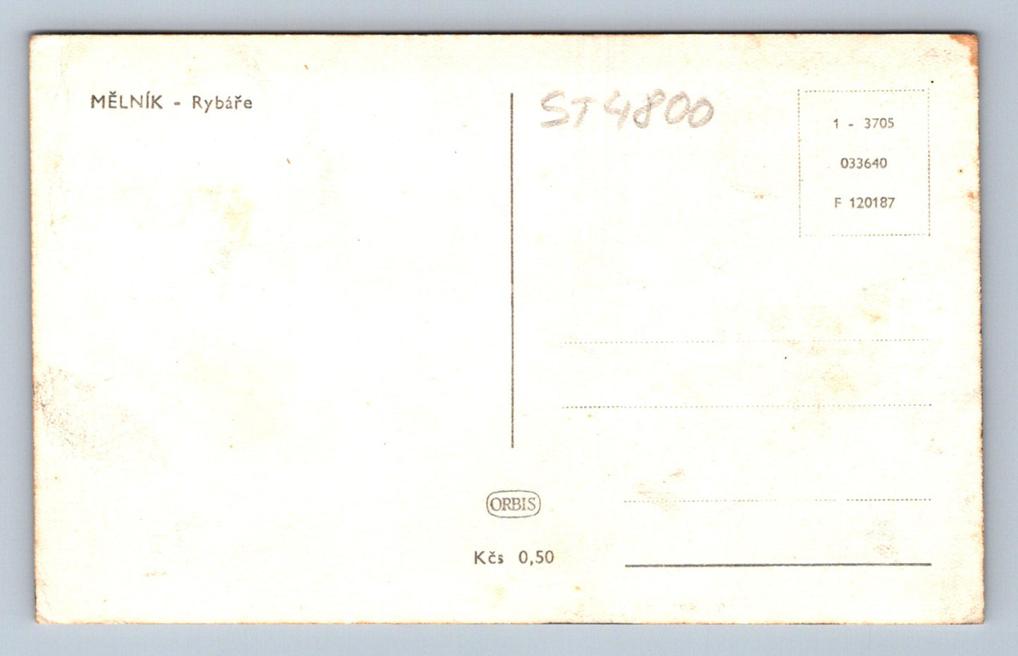 Postcard MILLER - FISHERMAN (ST4800)