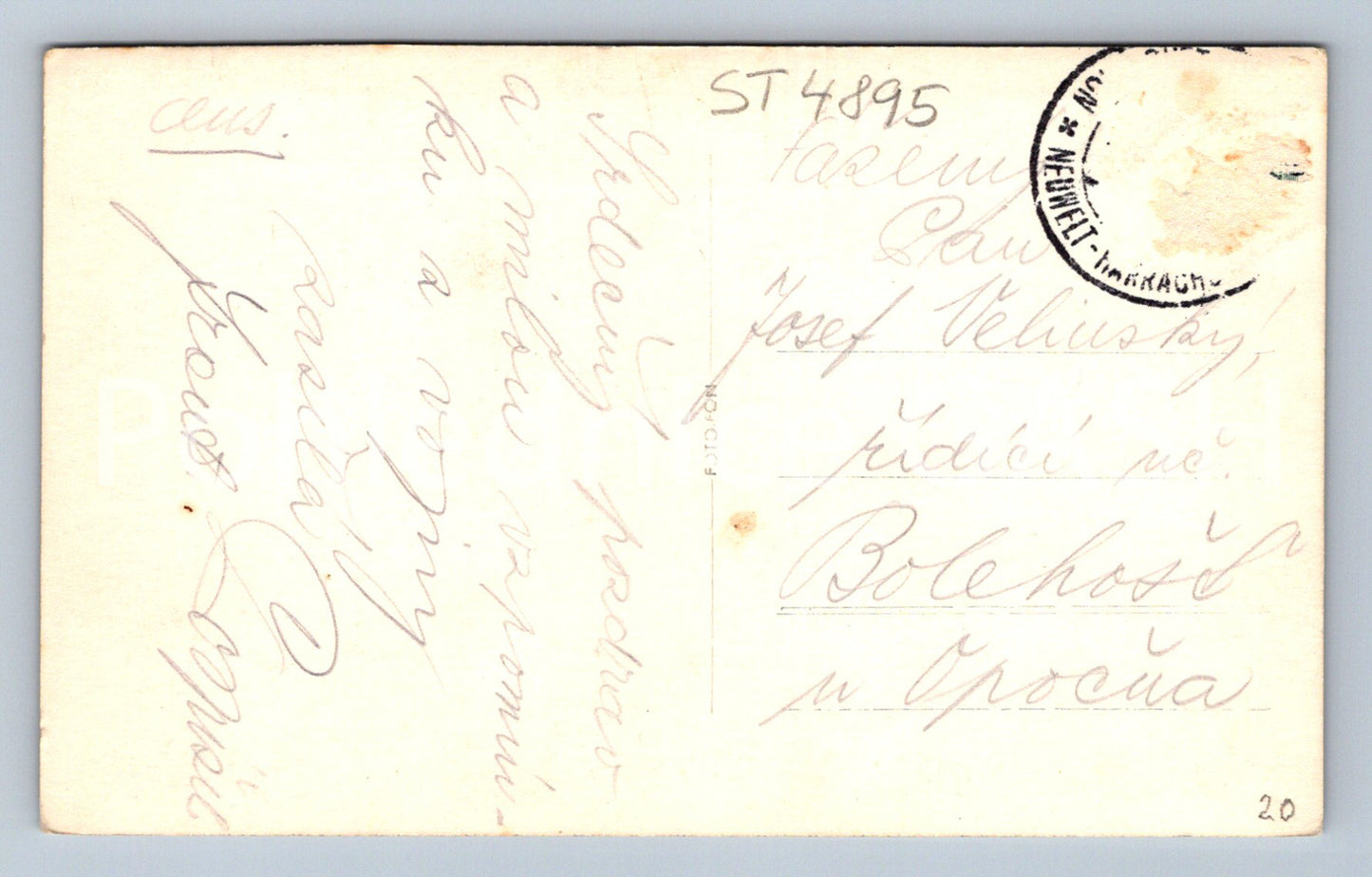 Postcard KRKONOSE (ST4895)