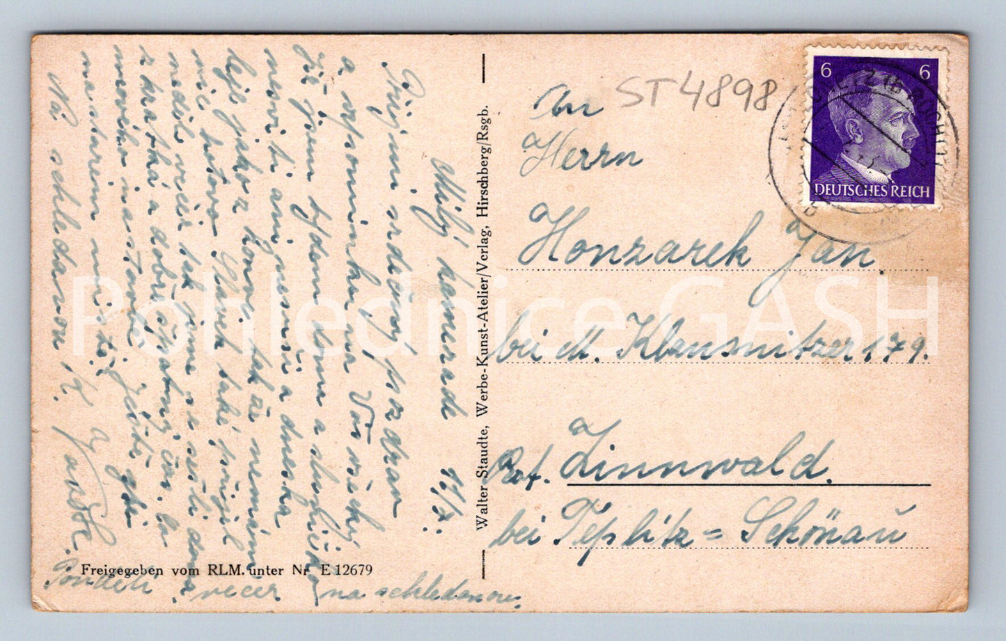 Pohlednice ROCHLITZ IM RIESENGEBIRGE - SUDENTENGAU (ST4898)