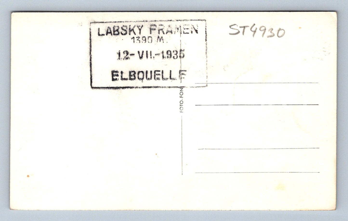 Postcard KRKONOSE - SNOW PANTS (ST4930)