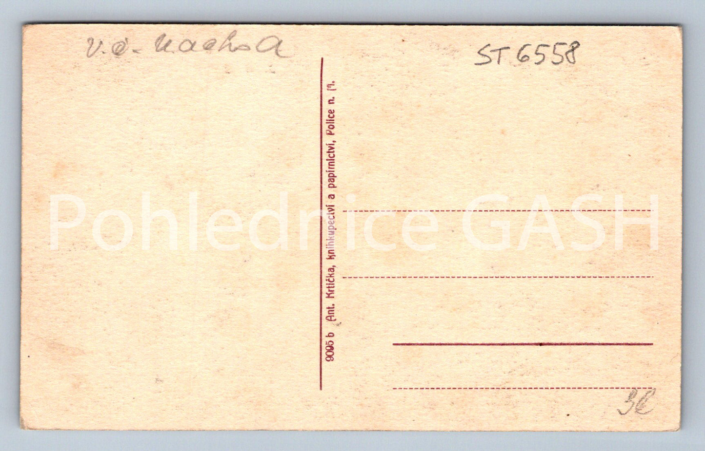 Postcard STAY AT THE POLICE NM ZDROJNOŠ (ST6558)