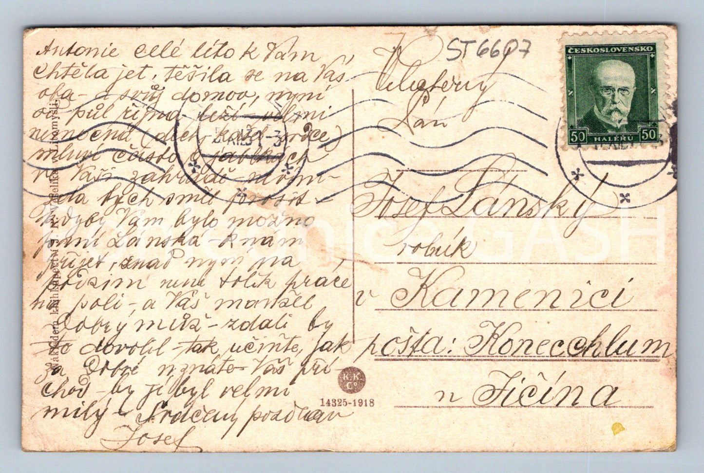 Postcard LITOMYŠL (ST6607)