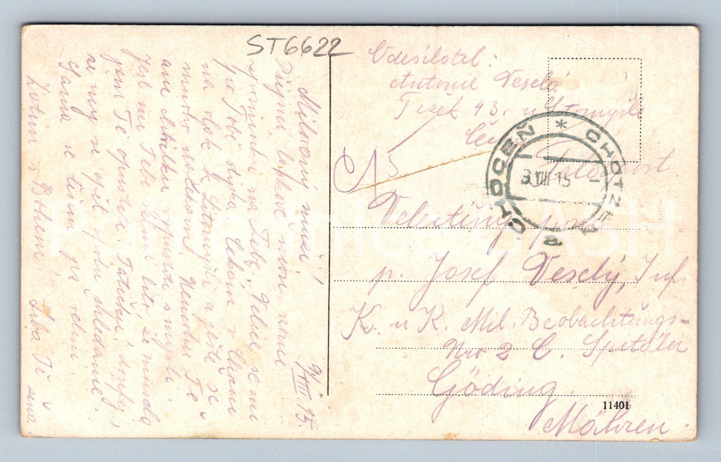 Postcard CHOCEŇ (ST6622)