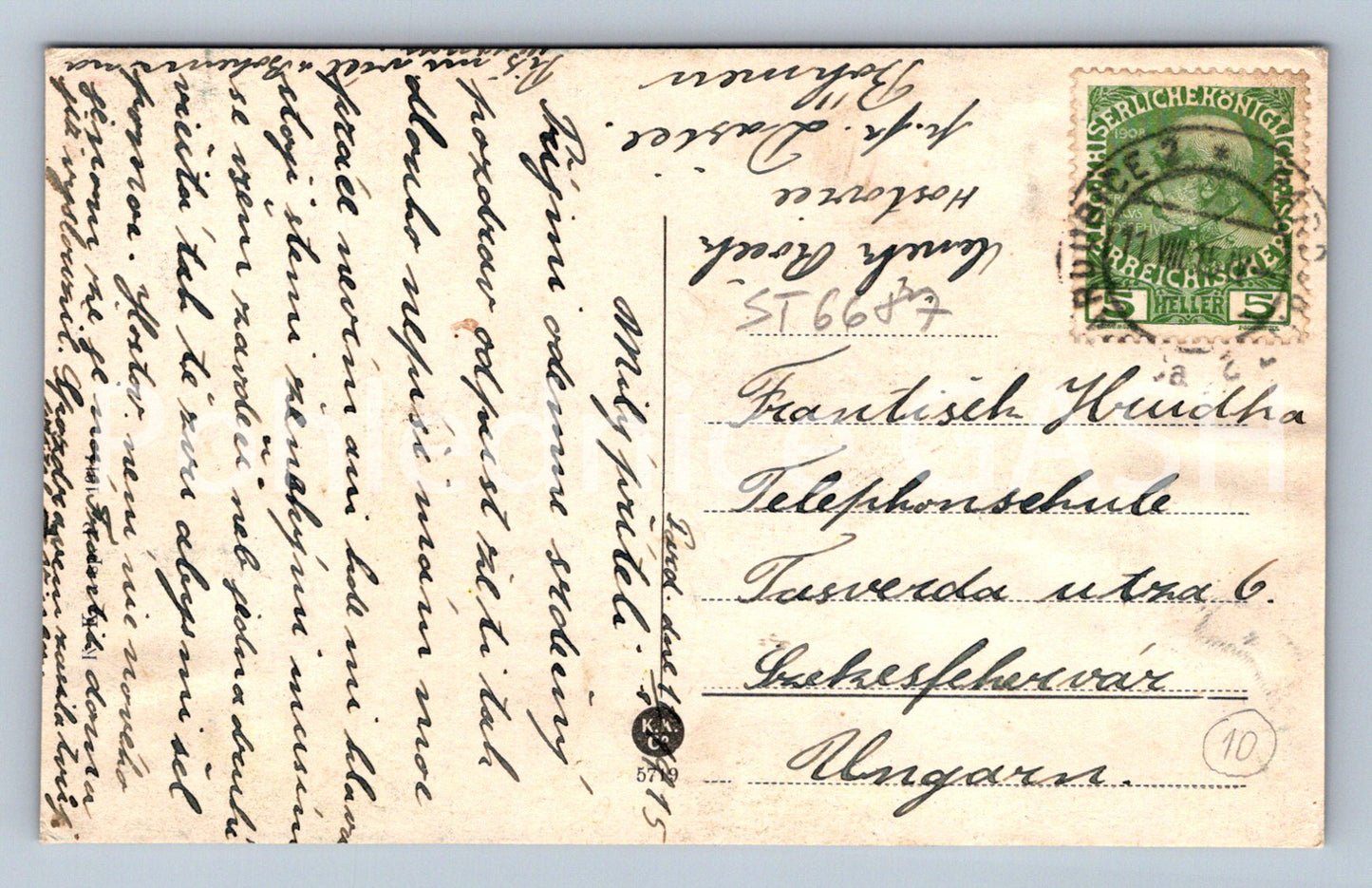 Postcard PARDUBICE (ST6687)