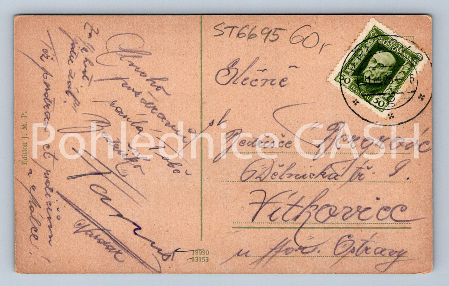 Postcard PŘEROV (ST6695)