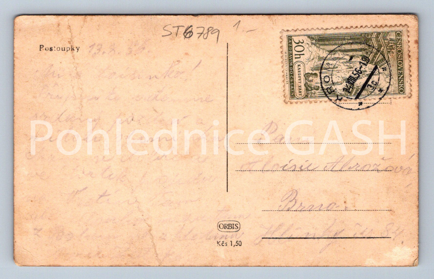 PROCEDURES postcard (ST6789)