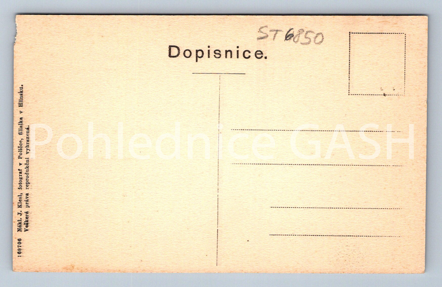 Postcard BOSCH-MORAVIAN HIGHLANDS - MORAVIAN LOVERS (ST6850)