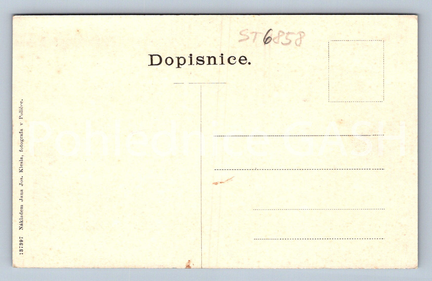 Postcard GINGERBEAR AT CROSSWORD CLUB (ST6858)