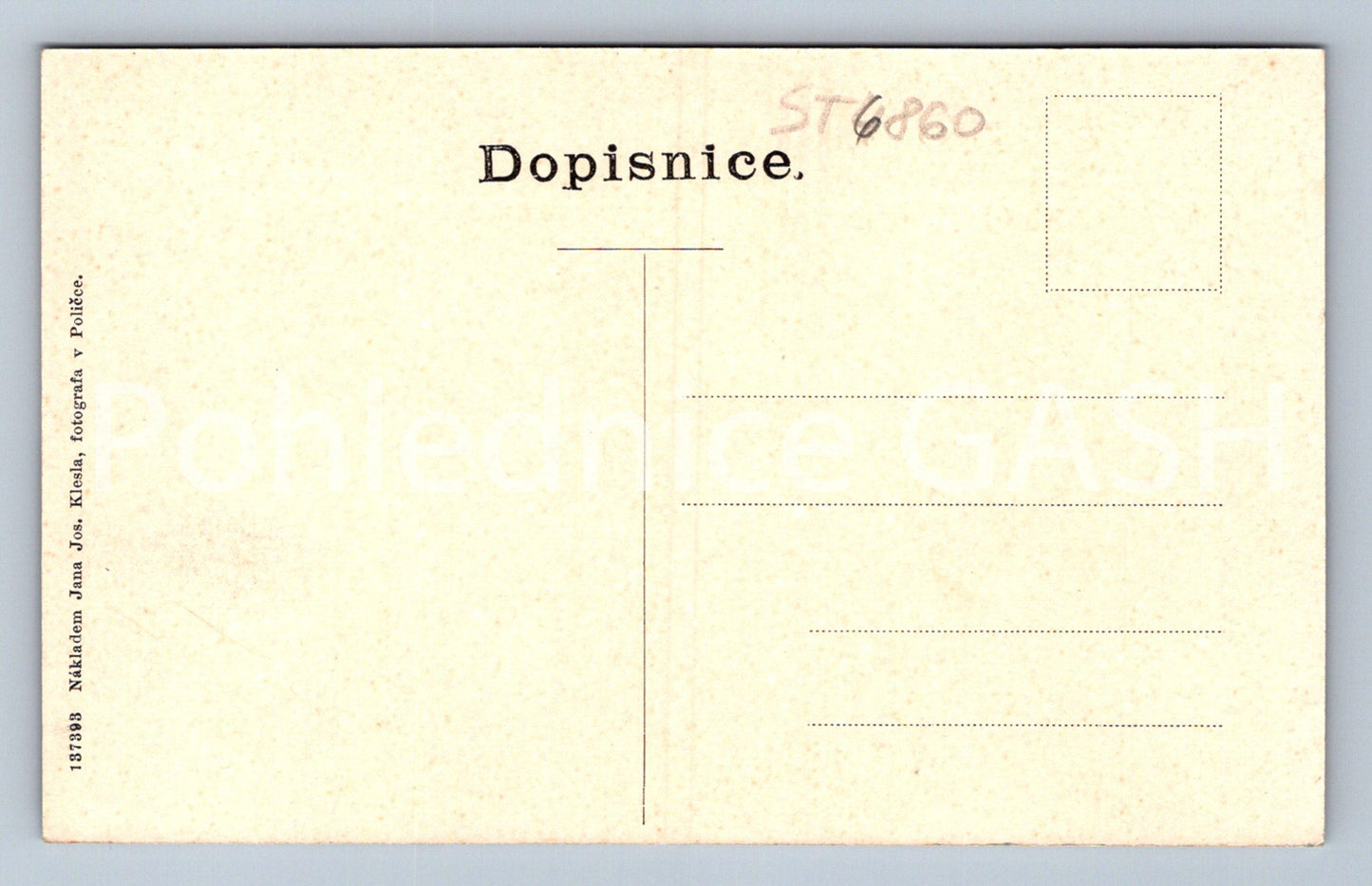 Postcard ST. KATERIN'S PLACE (ST6860)