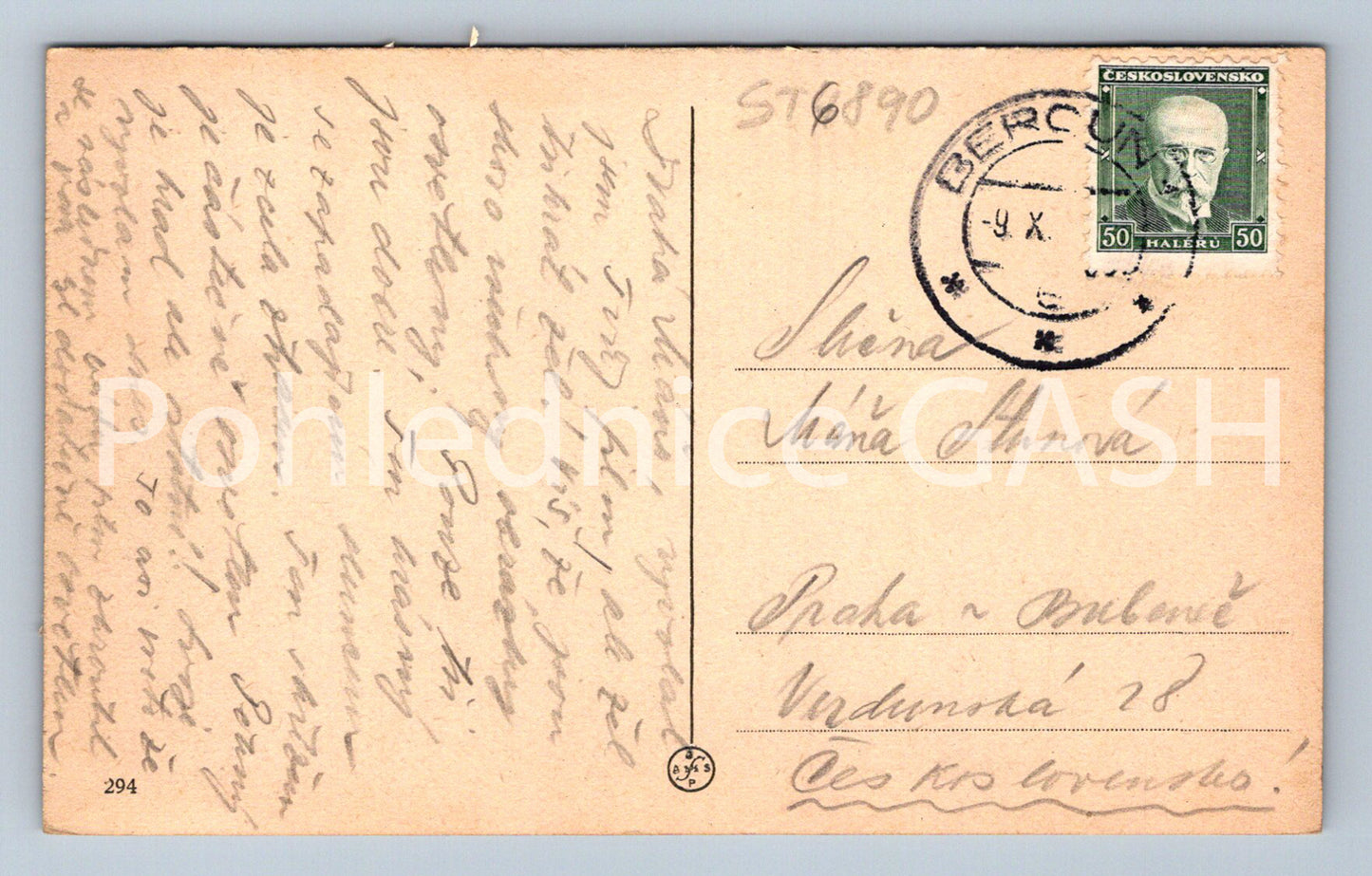 Postcard BEROUN (ST6890)