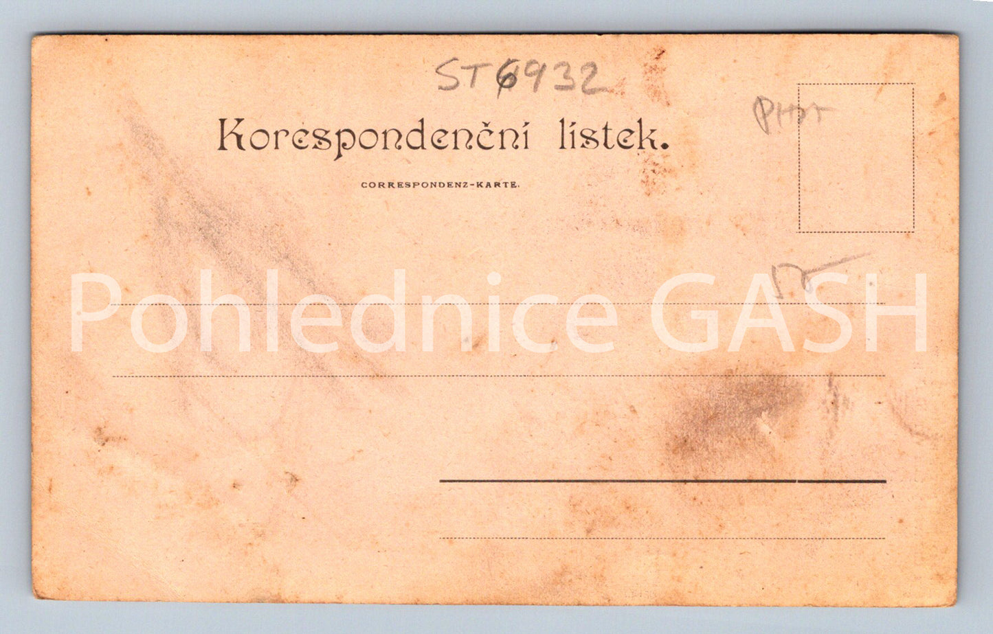 Postcard WALLSTEIN CASTLE (ST6932)