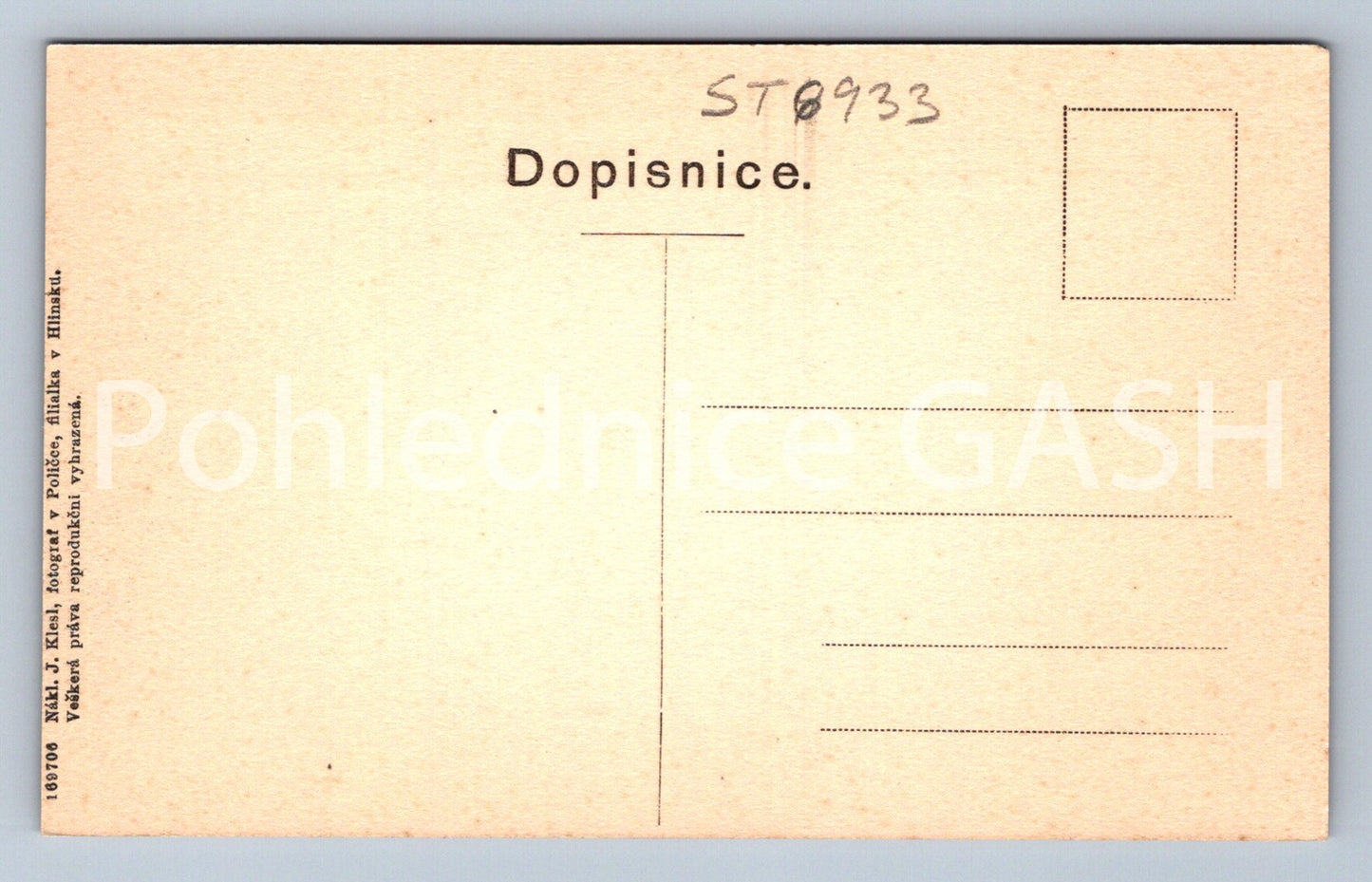 Postcard BOSCH-MORAVIAN HIGHLANDS - MORAVIAN LOVERS (ST6933)