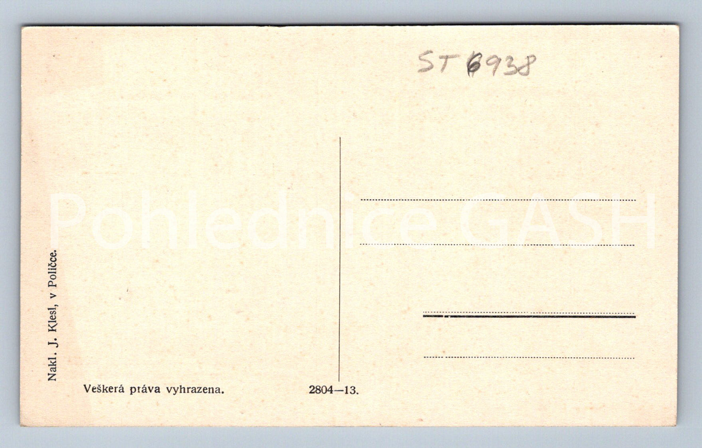 Postcard FLAG (ST6938)