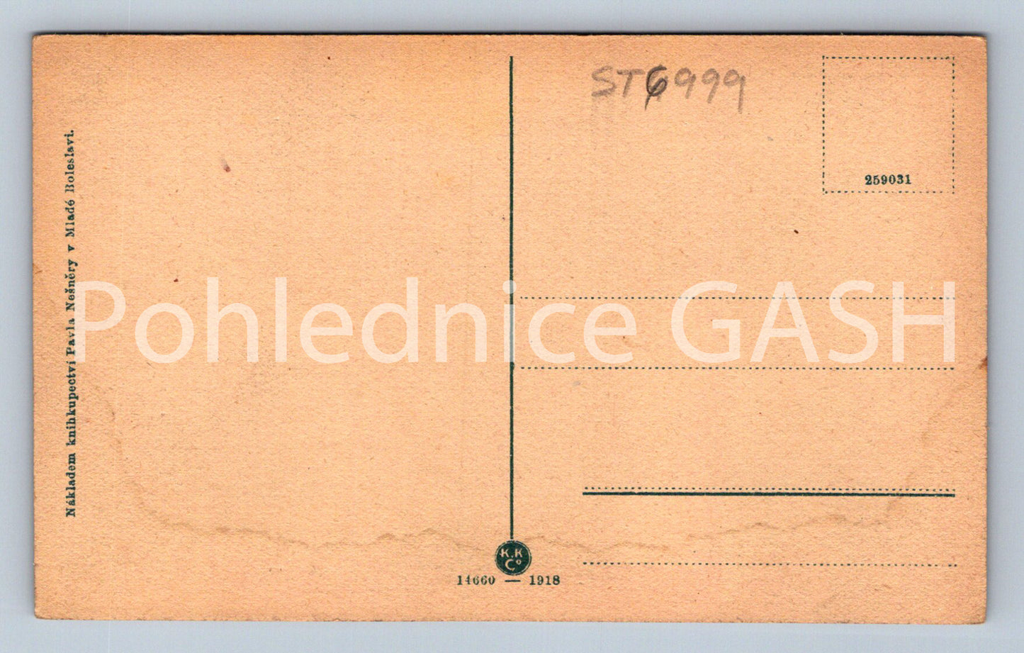 Postcard MLADA BOLESLAV (ST6999)