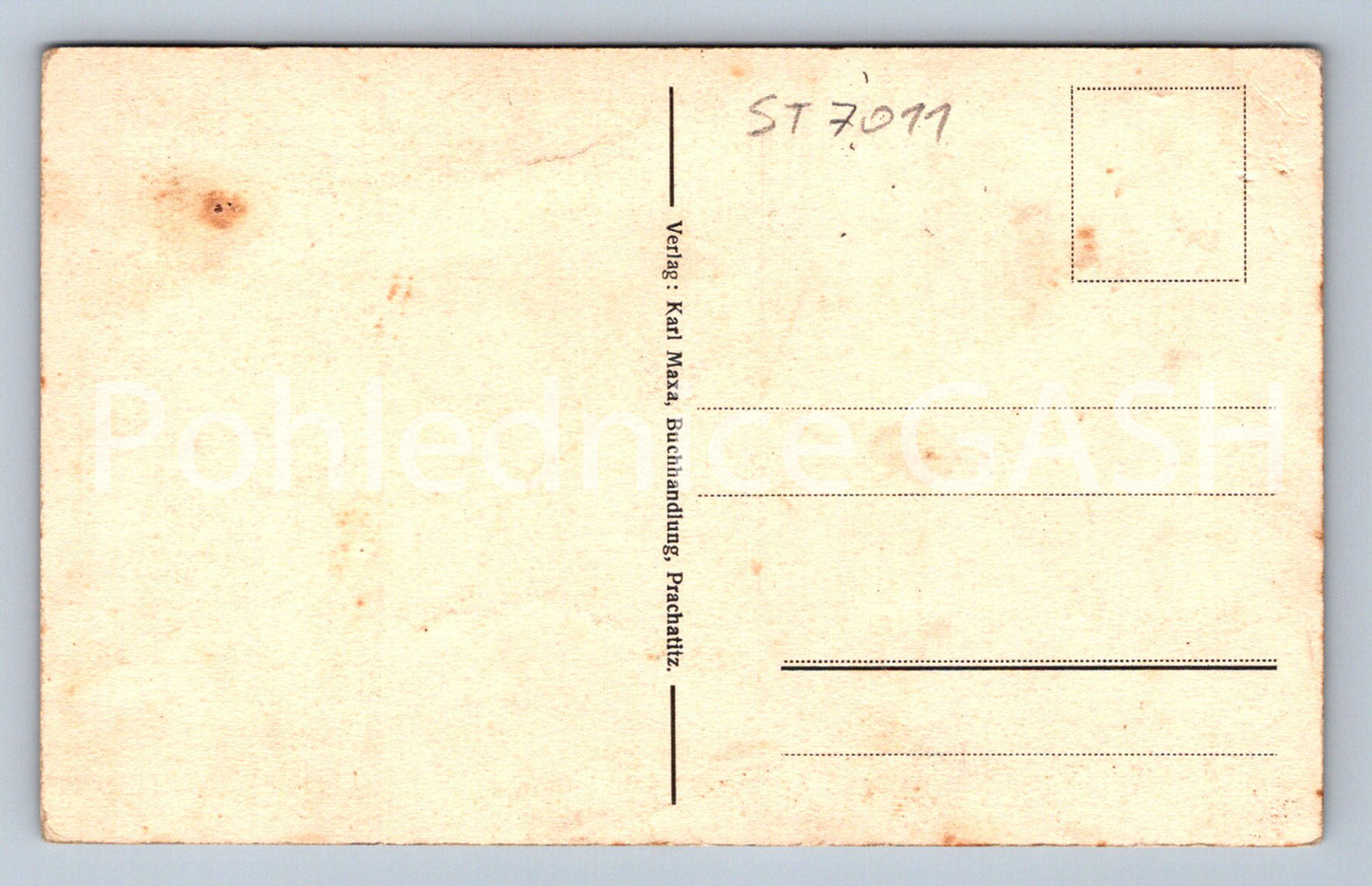 Postcard PRAHATICE (ST7011)