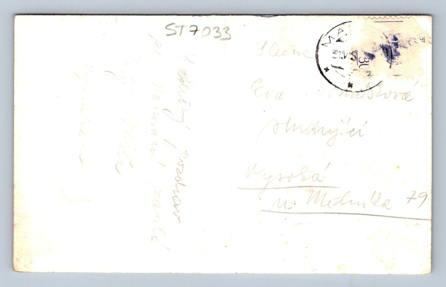 Postcard PŘÍBĚNICE (ST7033)