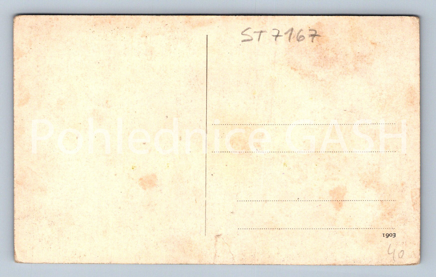 Postcard LIPNICE NAD SÁZAVOU (ST7167)