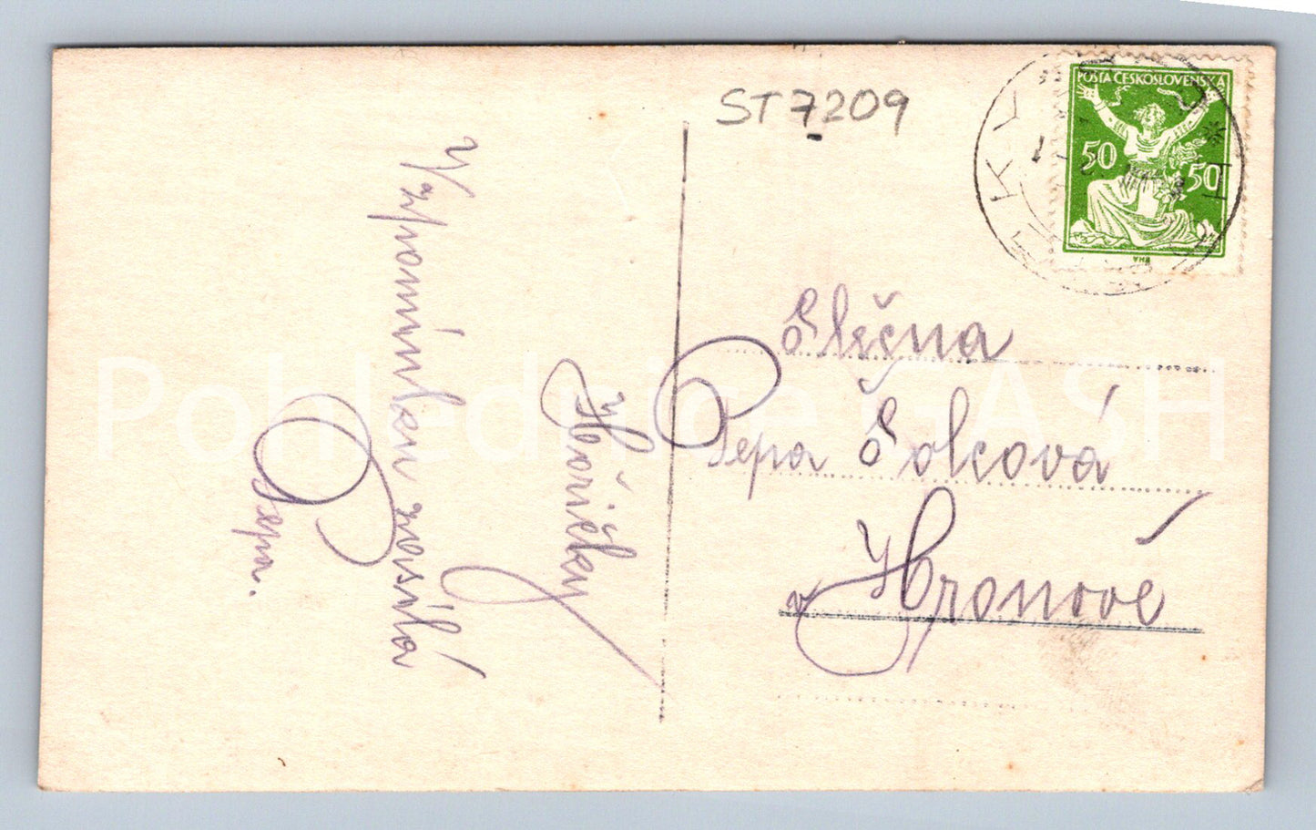 Postcard HOŘIČKA (ST7209)