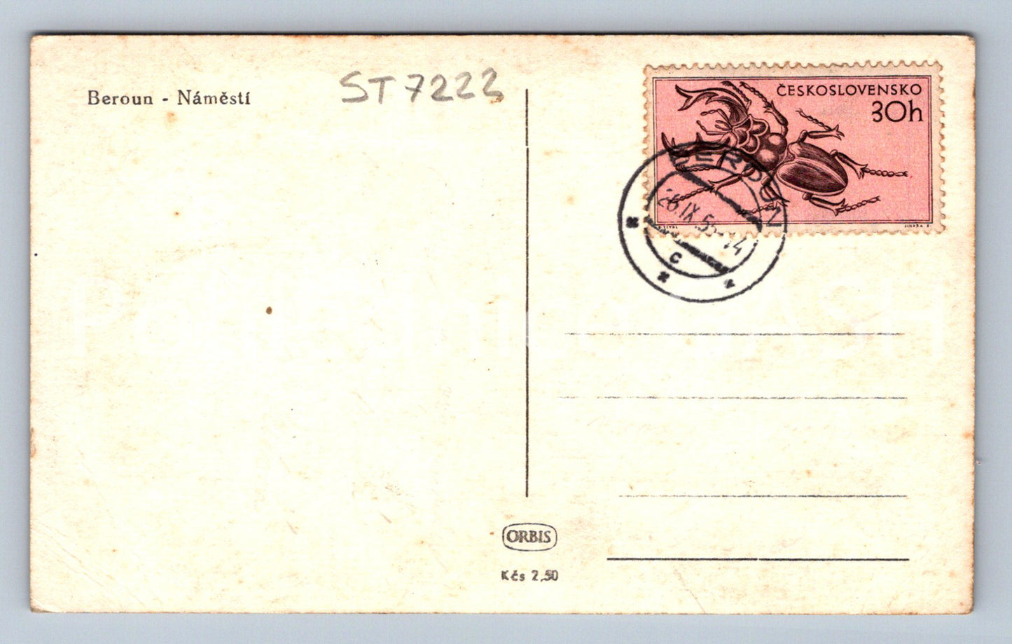 Postcard BEROUN (ST7222)
