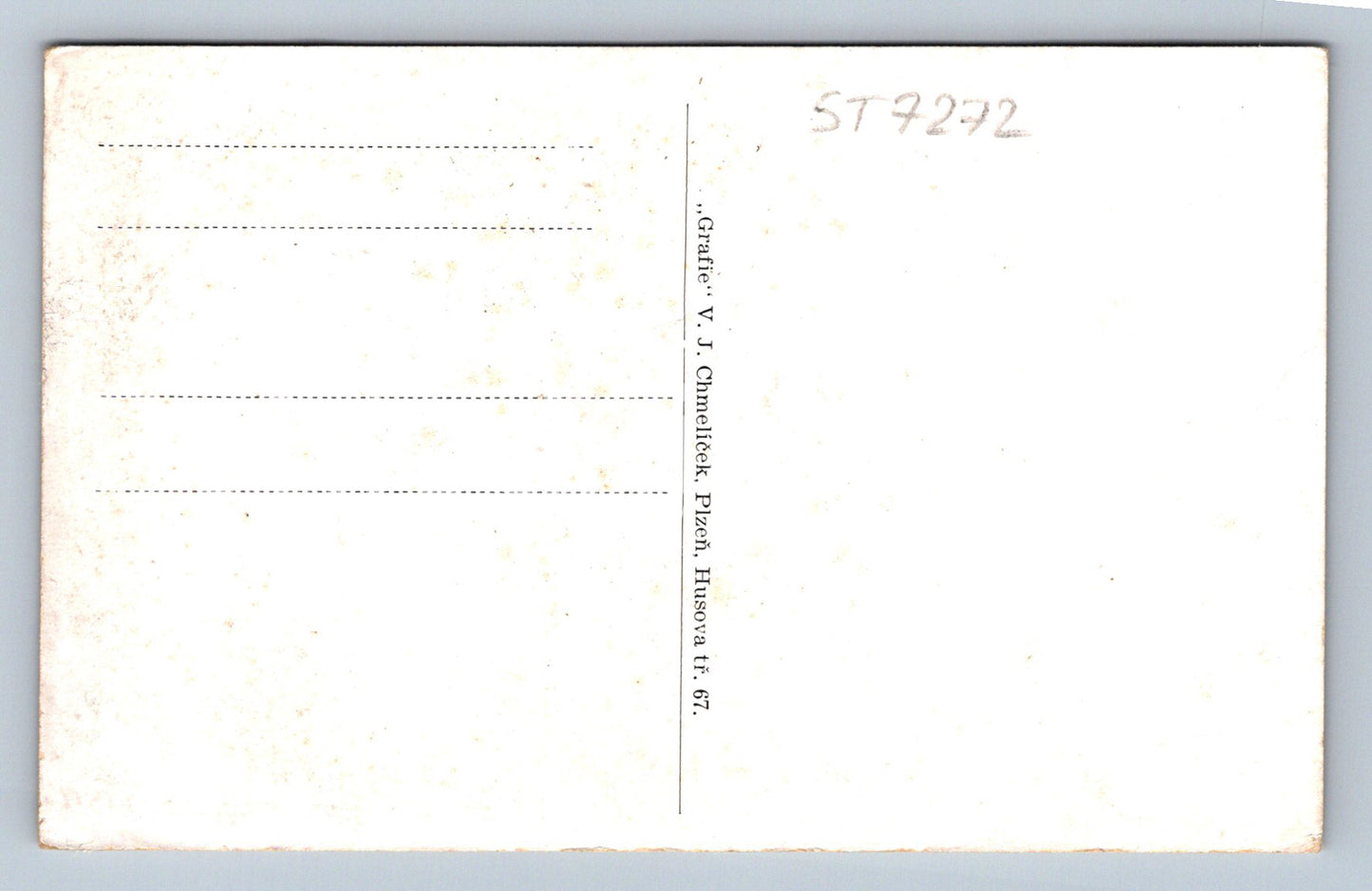 Postcard BIRTHPLACE OF ŽIŽKOV U TROCNOVA (ST7272)