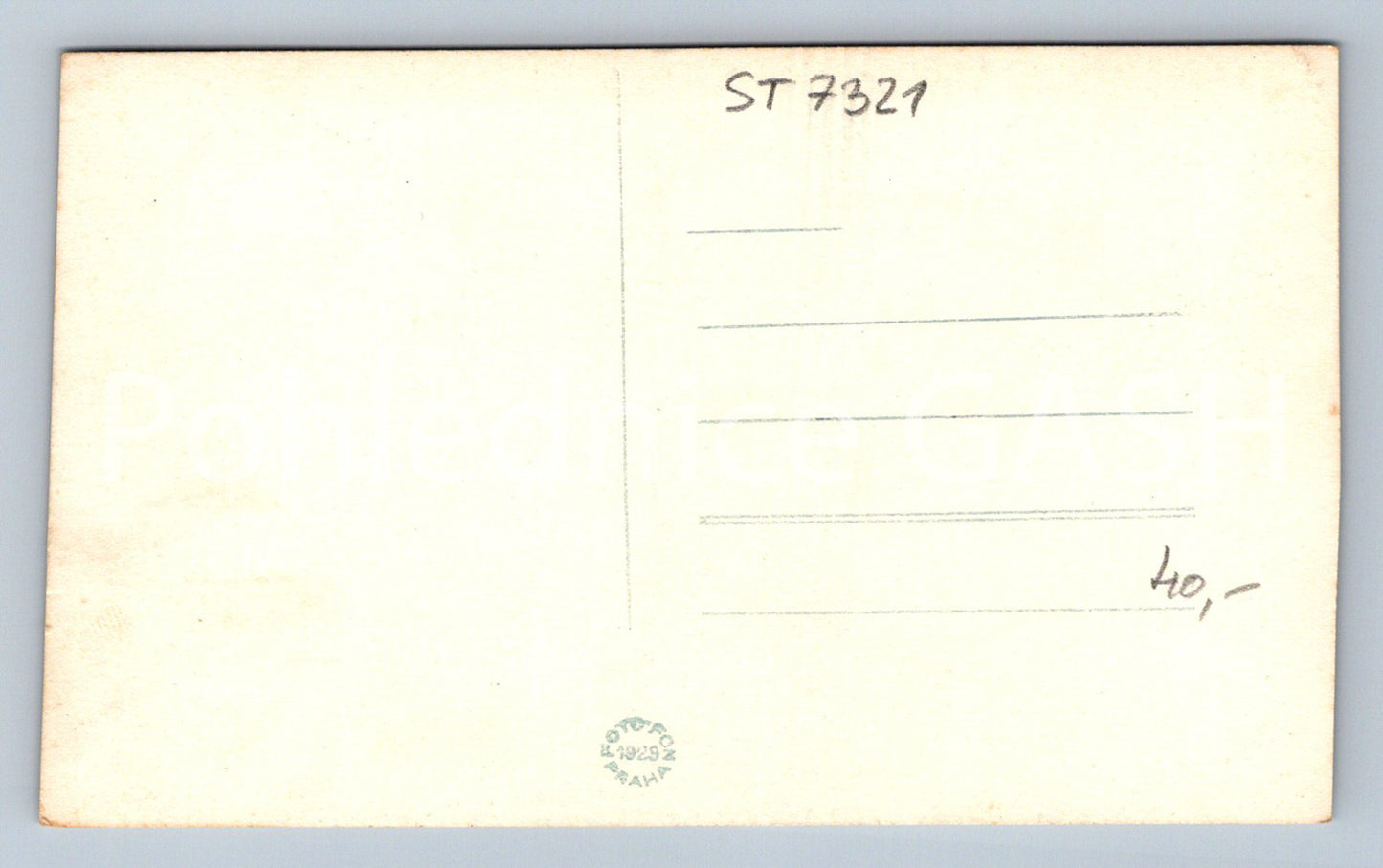 Postcard BZENEC (ST7321)