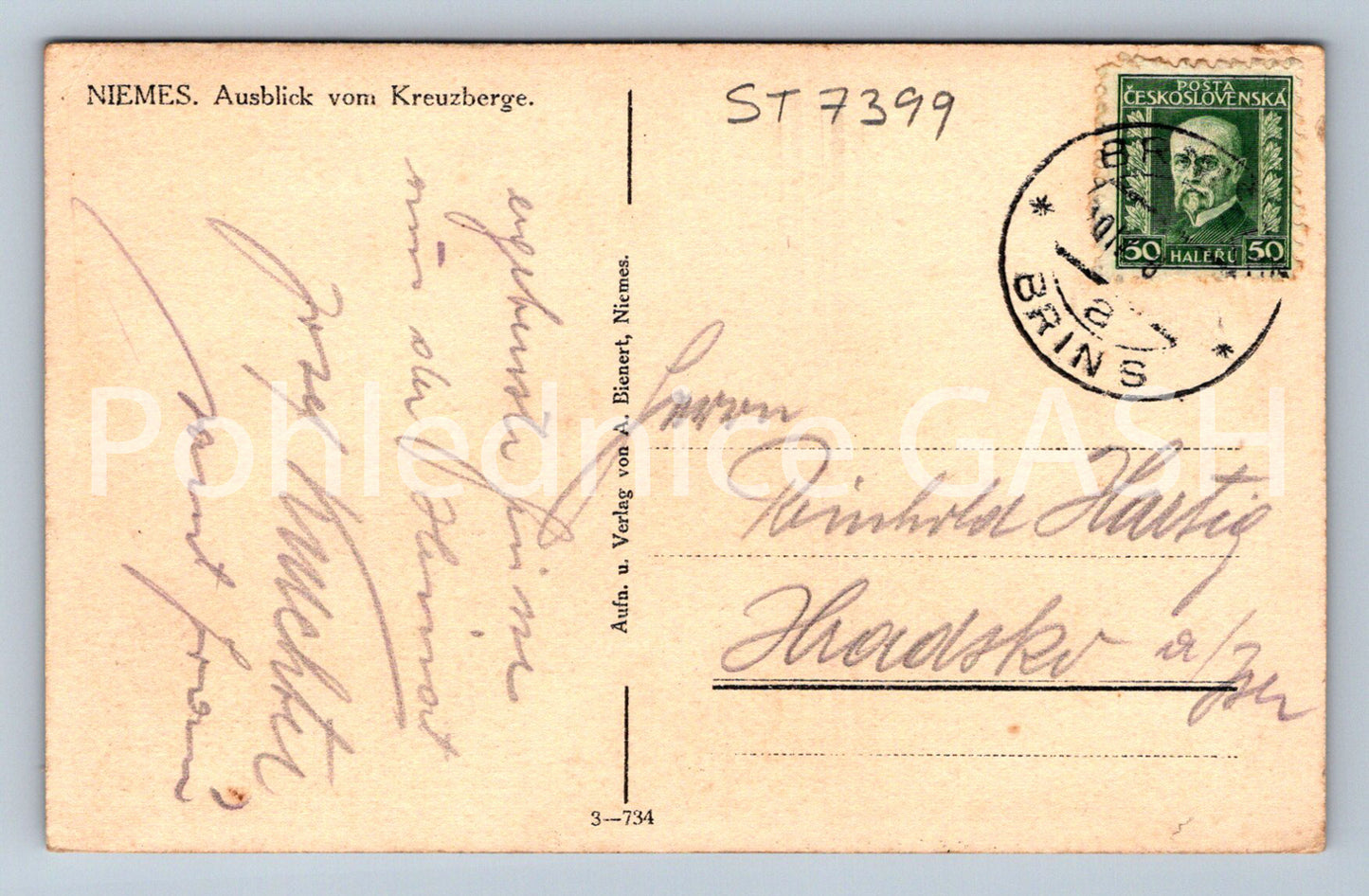 Postcard NIEMES (ST7399)