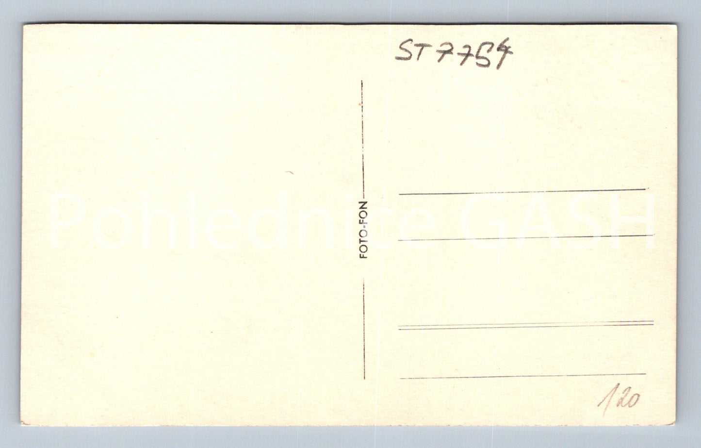 Postcard BOUZOV CASTLE (ST7754)