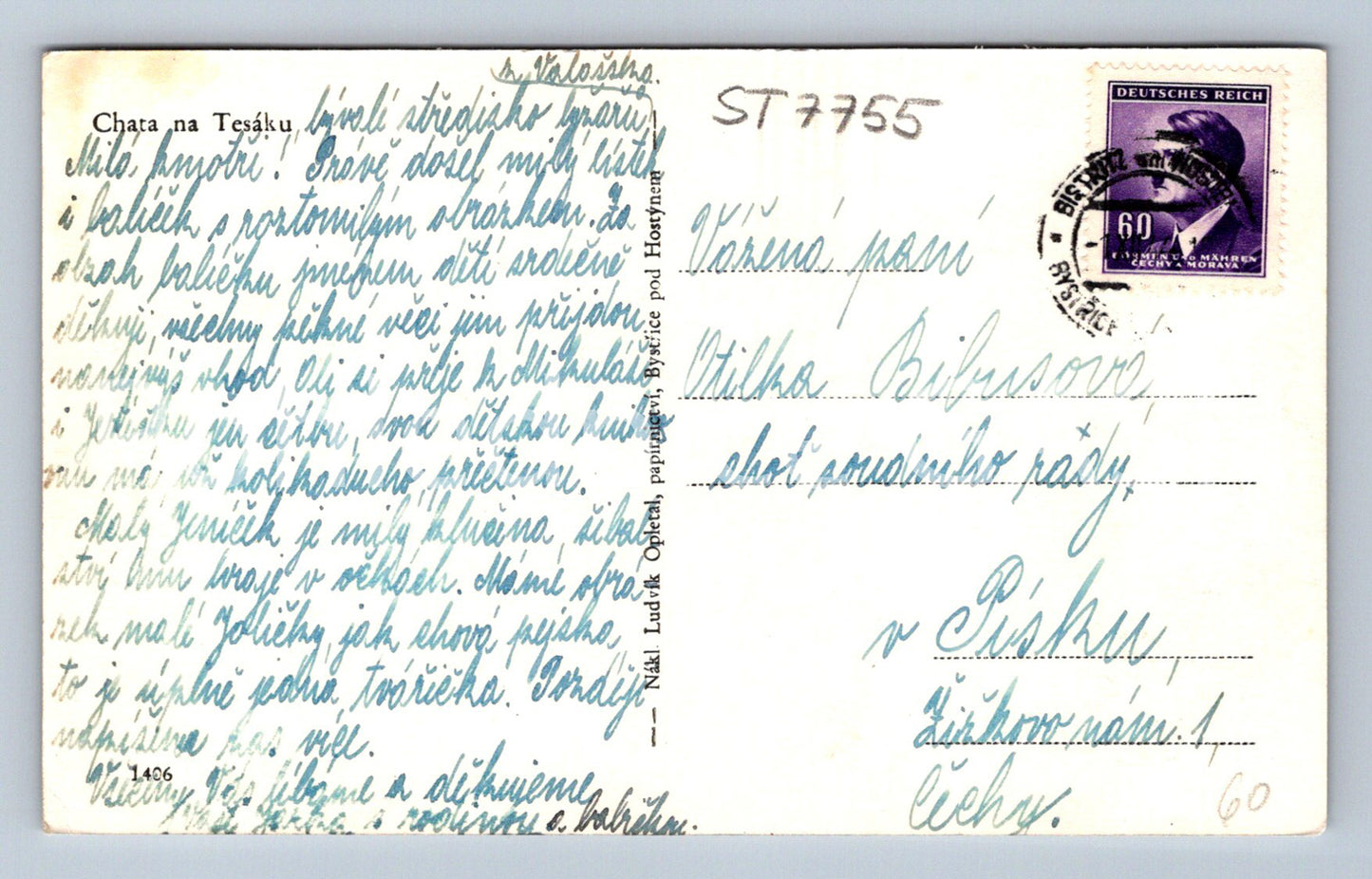 Postcard WALLASIA - COTTAGE ON THE FANG (ST7755)