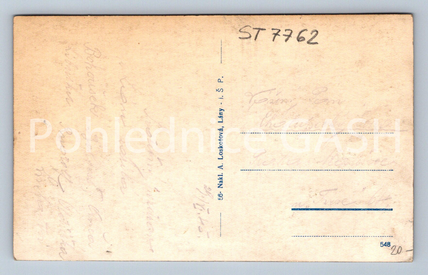 Postcard LANA (ST7762)