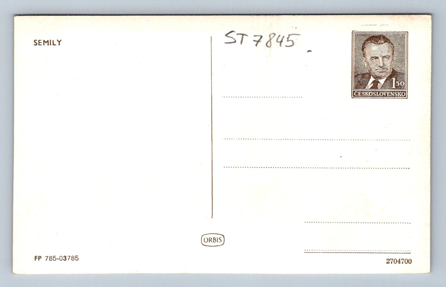 Postcard SEMILY (ST7845)