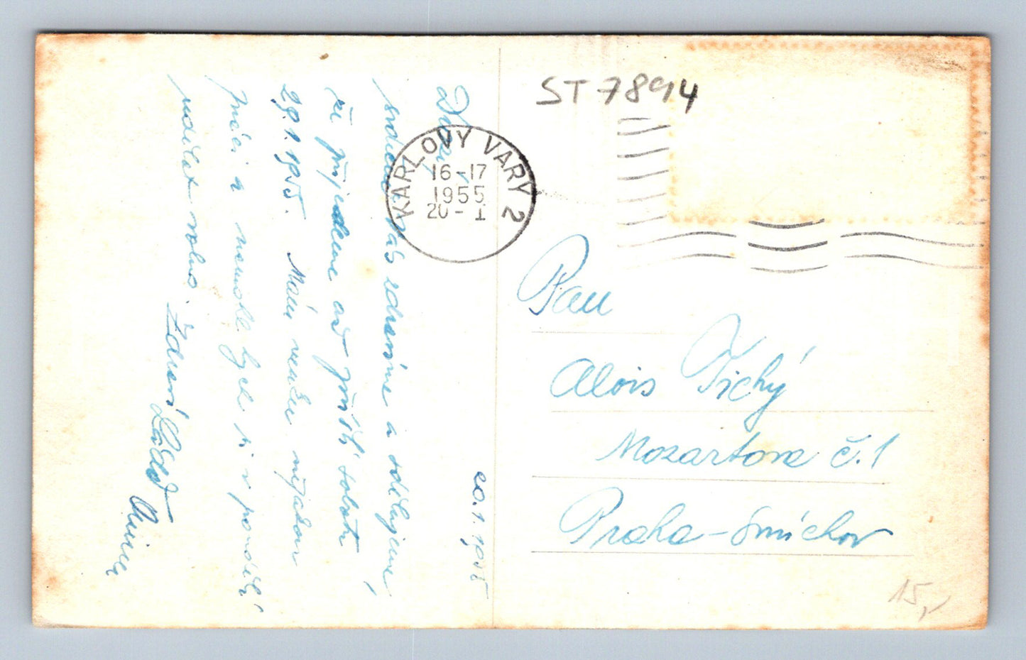 Postcard KARLOVY VARY (ST7894)