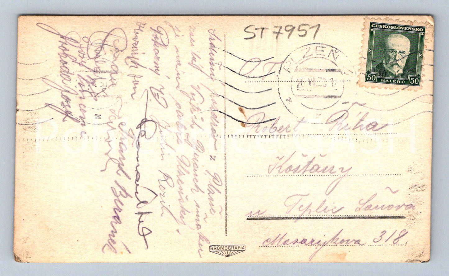 Postcard PILSEN (ST7951)