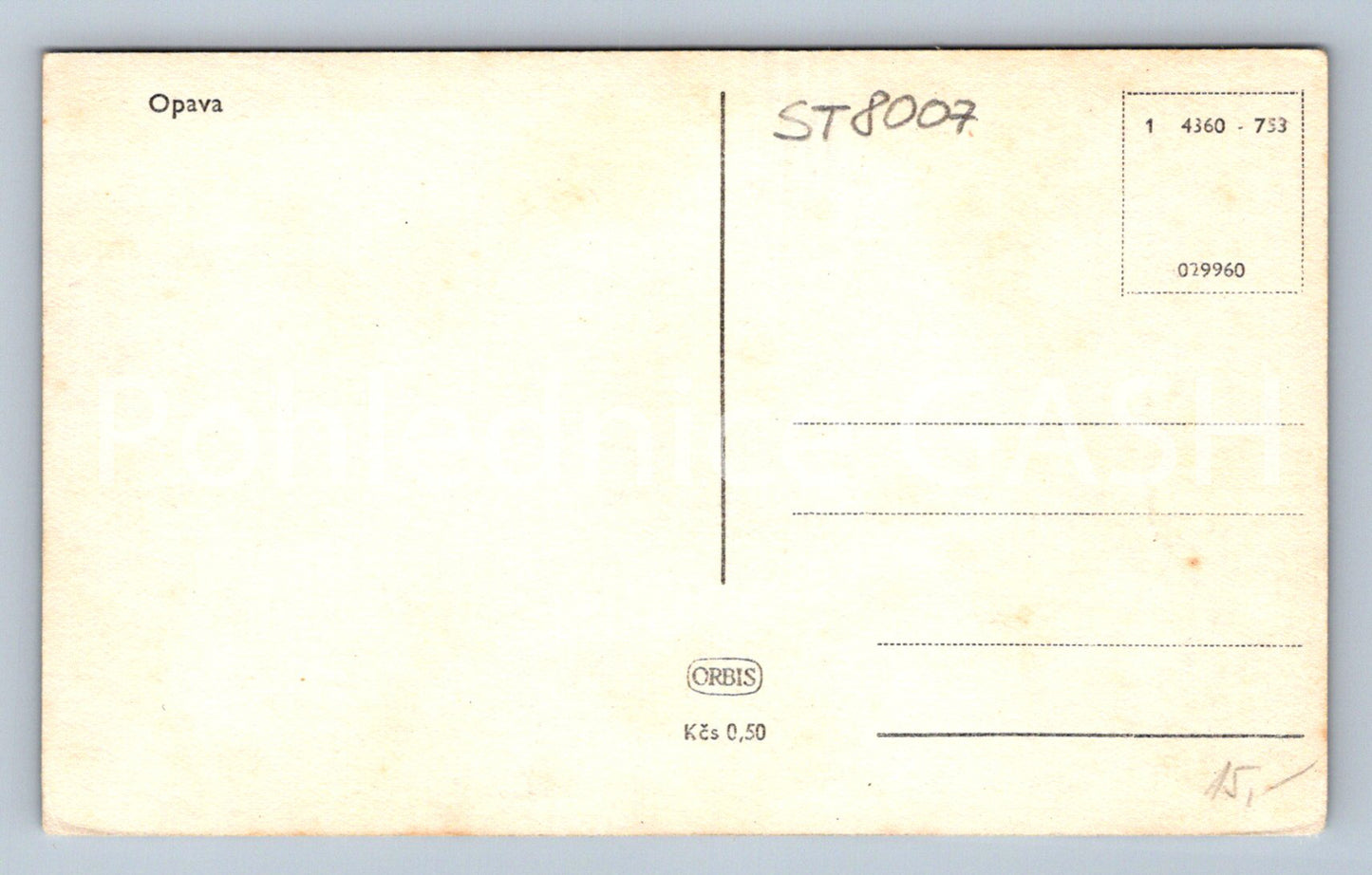 Postcard OPAVA (ST8007)