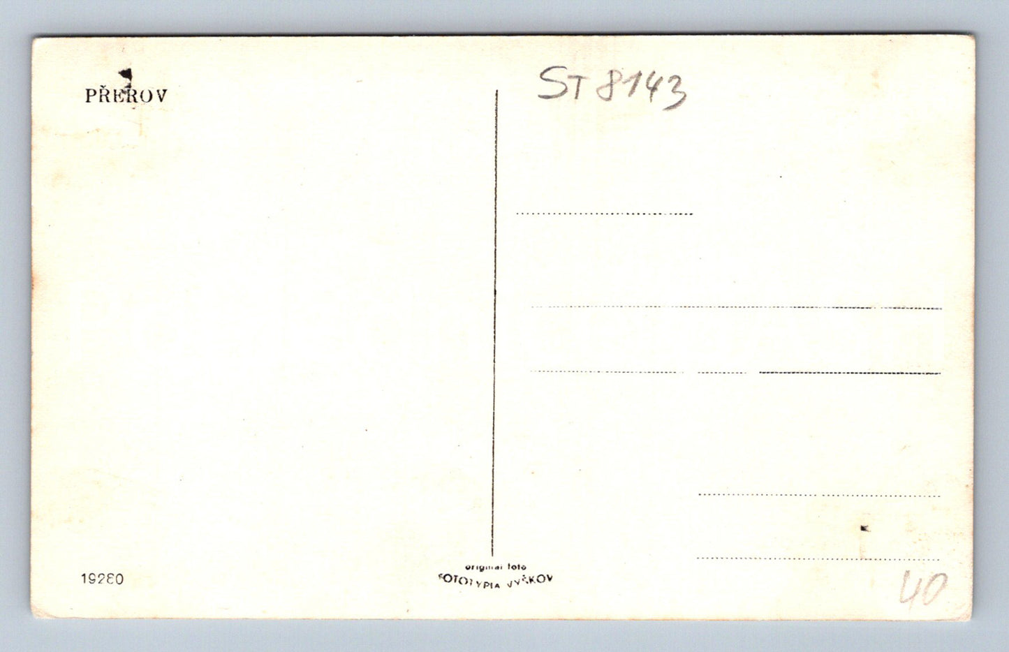 Postcard PŘEROV (ST8143)