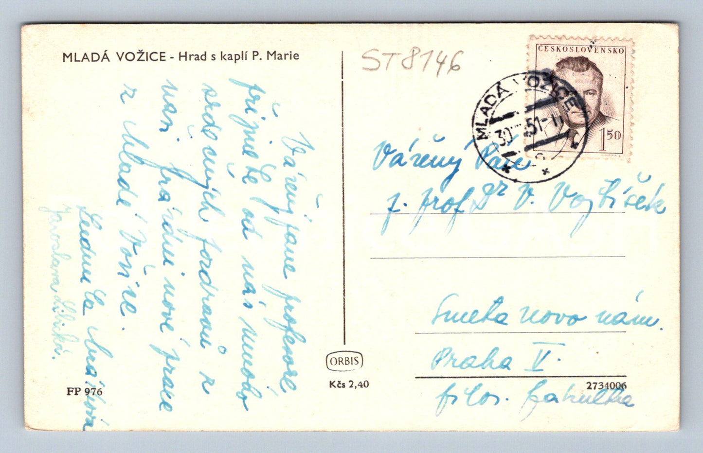 Postcard YOUNG CARRIER (ST8146)