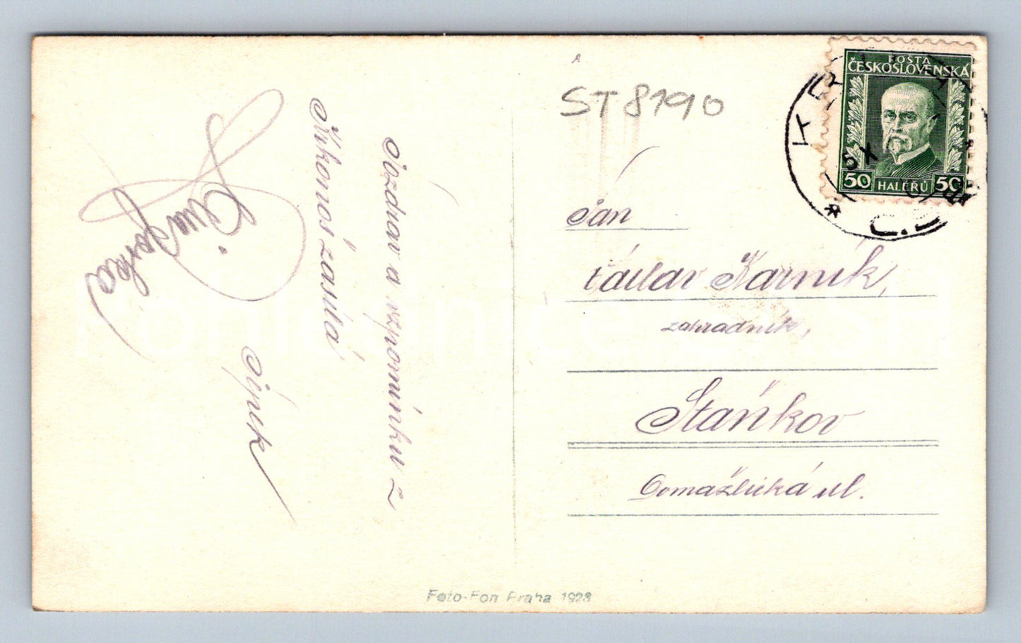 Postcard KRKONOSE - MUMLAVY WATERFALL (ST8190)