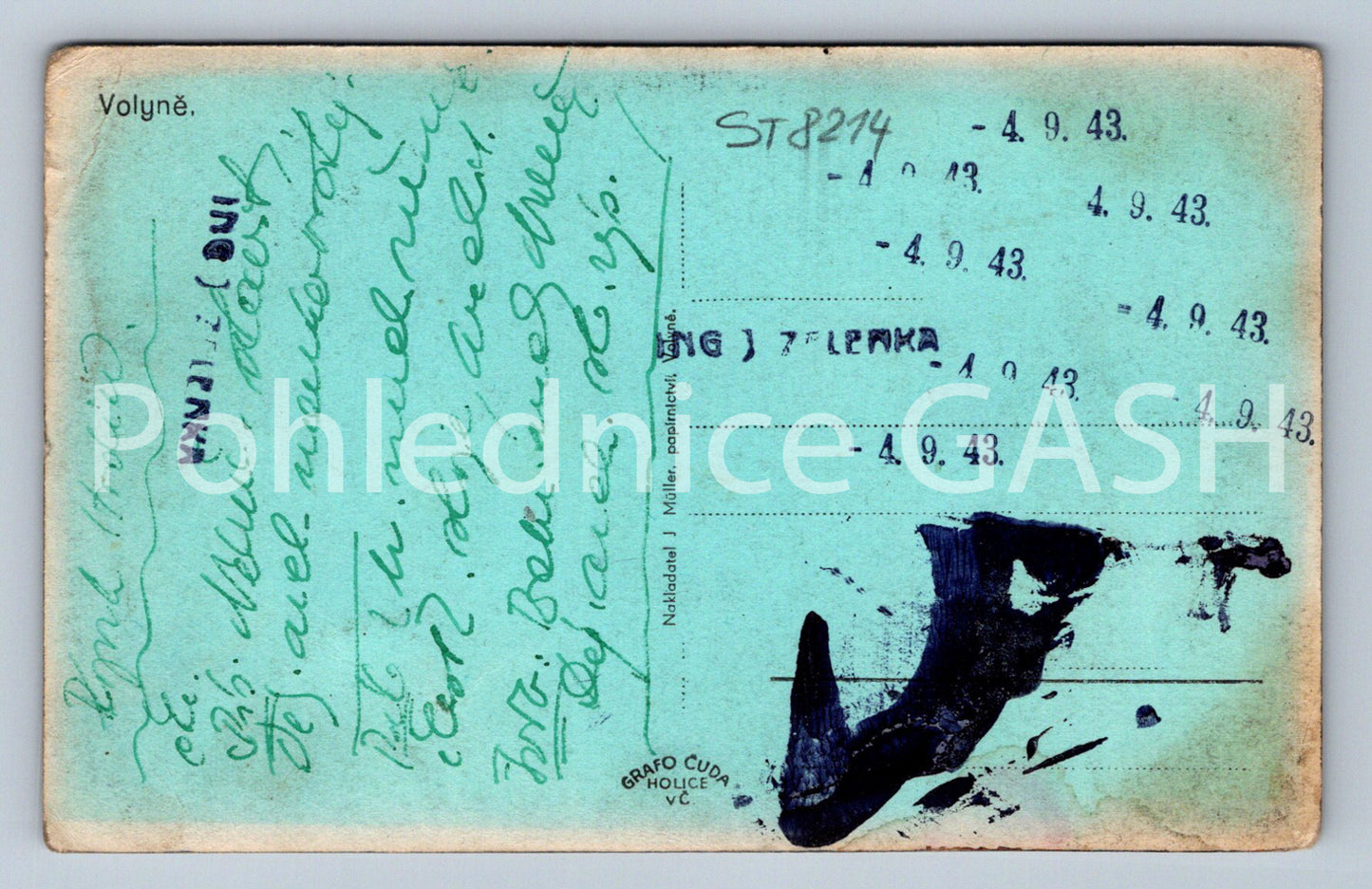 Postcard VOLYNIA (ST8214)