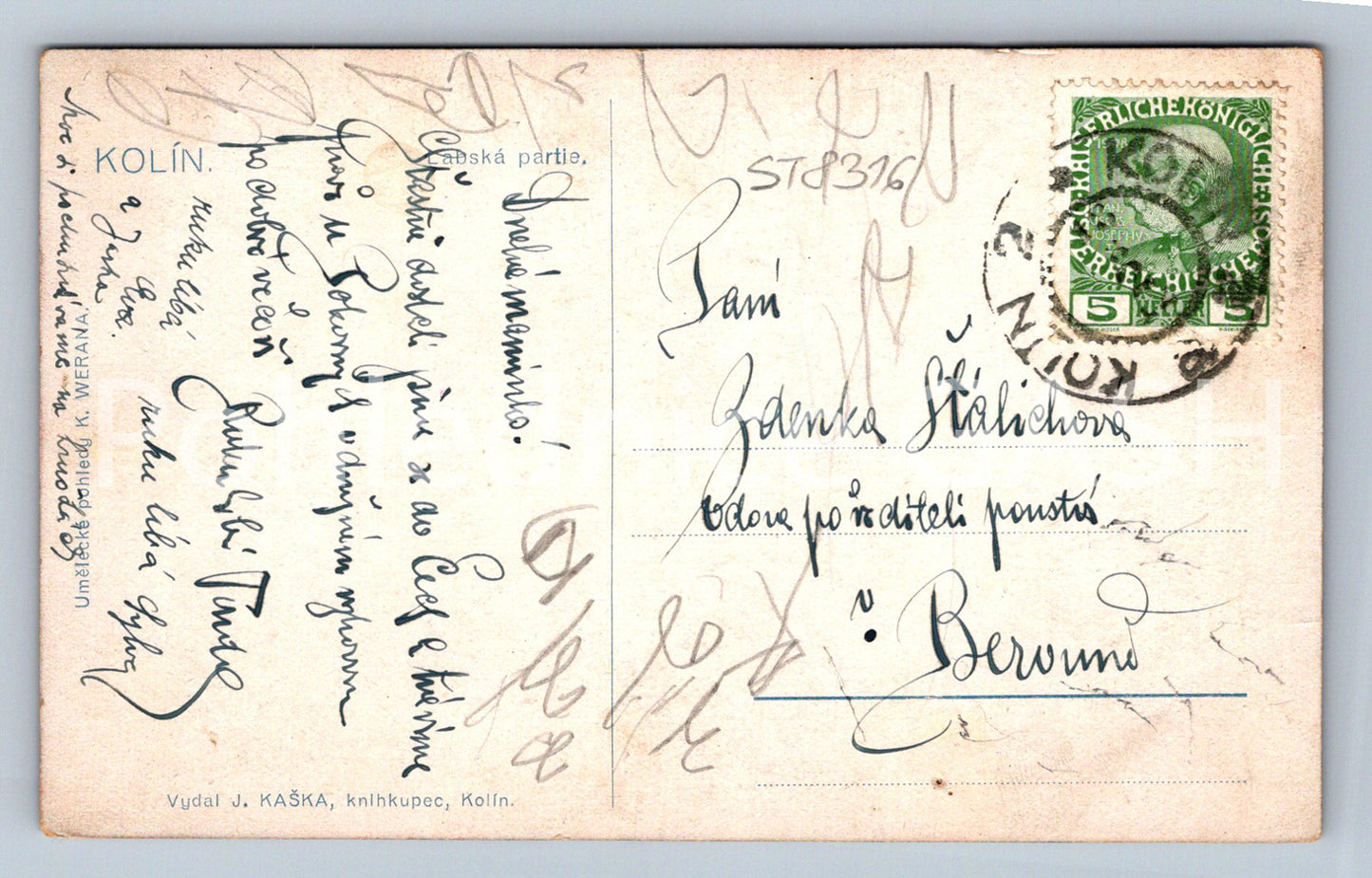 Pohlednice KOLÍN (ST8316)