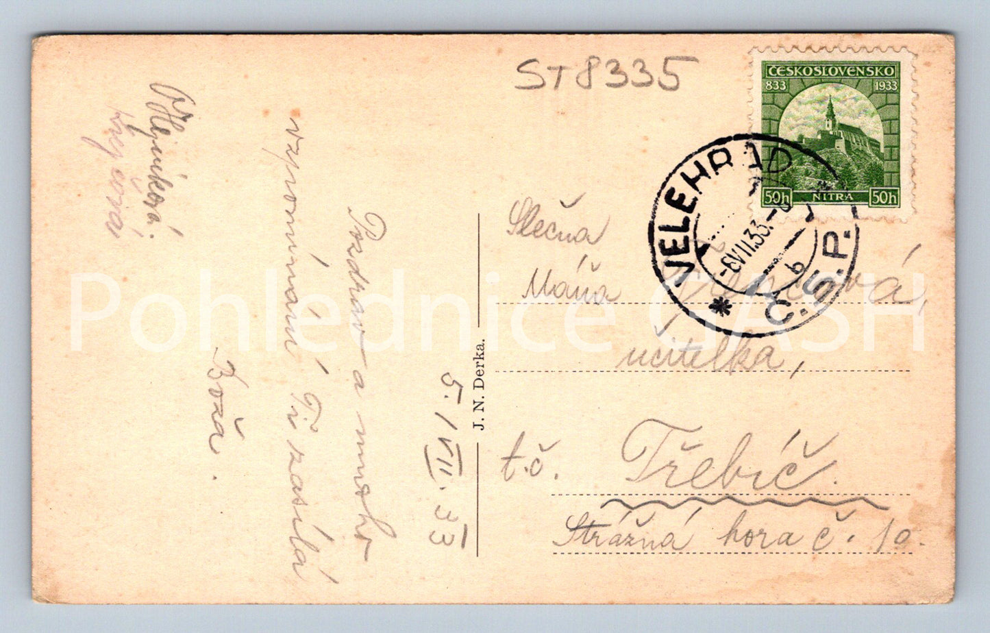 Pohlednice STAROSLAVNÝ VELEHRAD (ST8335)